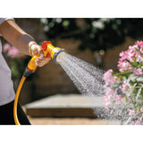 Hozelock wonderhoze uitrekbare slangset 30 meter + multi spraygun