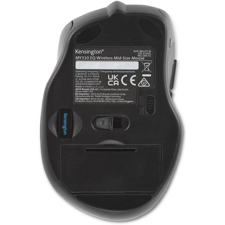 Kensington my310 eq Maus (schwarz, 800 - 1600 dpi, 2,4 GHz)