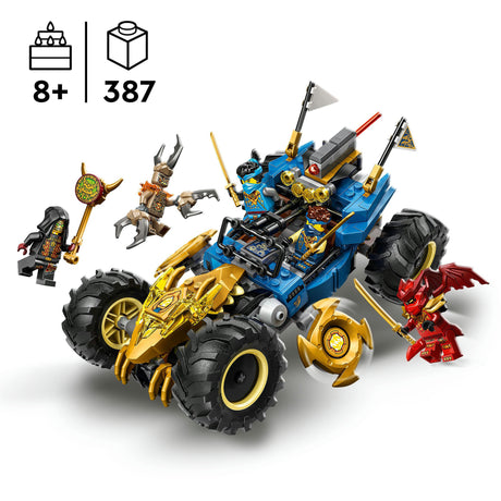Lego Ninjago – Bauspielzeug „Jays verwandelndes Auto“ (71856)
