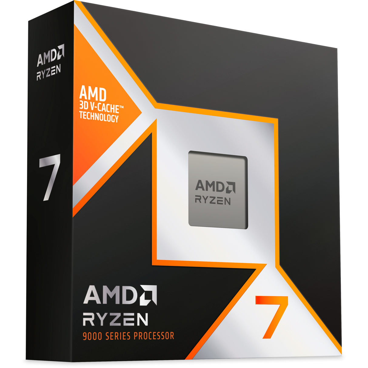AMD Ryzen 7 9850x3D, 4,7 GHz (5,6 GHz Turbo Boost) Sockel AM5-Prozessor (entsperrt, verpackt)