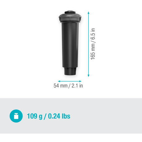 Gardena Versenkregner MD80 Sprinkler (schwarzgrau, Sprühabstand zwischen 3,5 m und 5 m)