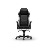 Dxracer master xl black white epu leathe gamestoel (zwart wit)