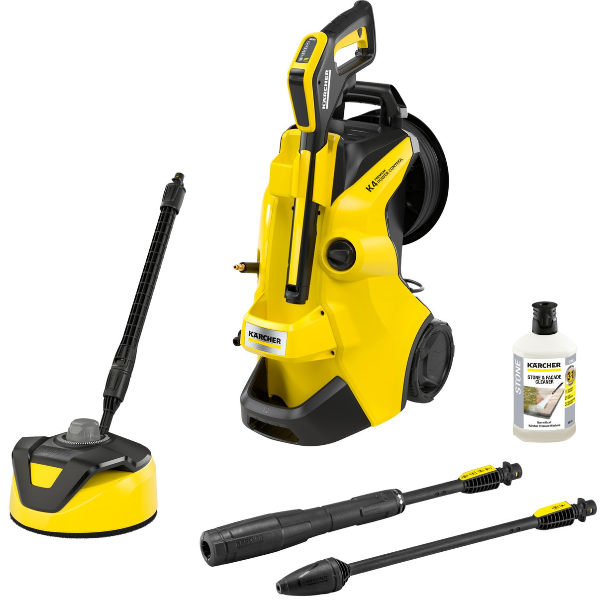 Kärcher K 4 Premium Power Control Home Hochdruckreiniger (Gelb Schwarz, 1.324-133.0)