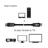 Club 3D DisplayPort 1.4 DisplayPort 1.4 männlich-männlich