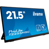 Iiyama prolite t2255msc-b1 21,5 Monitor (schwarz, HDMI, Display Port, 2x USB-A)