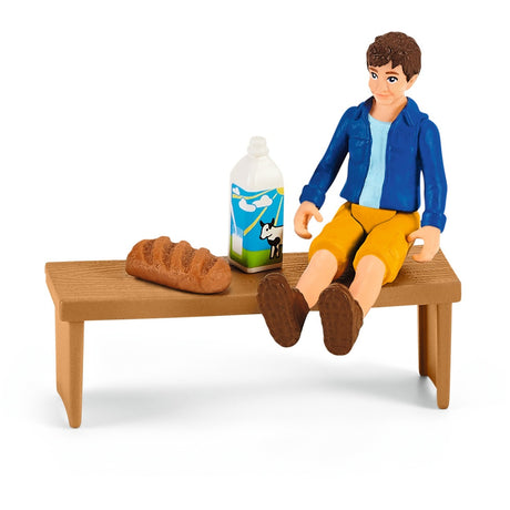 Schleich Bauernhofwelt – mobile Bauernhof-Ständer-Spielfigur