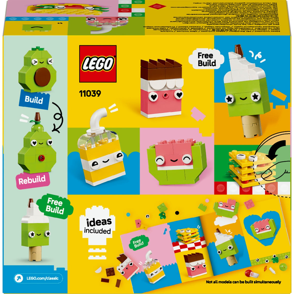Lego Classic 11039 Kreative Essensfreunde