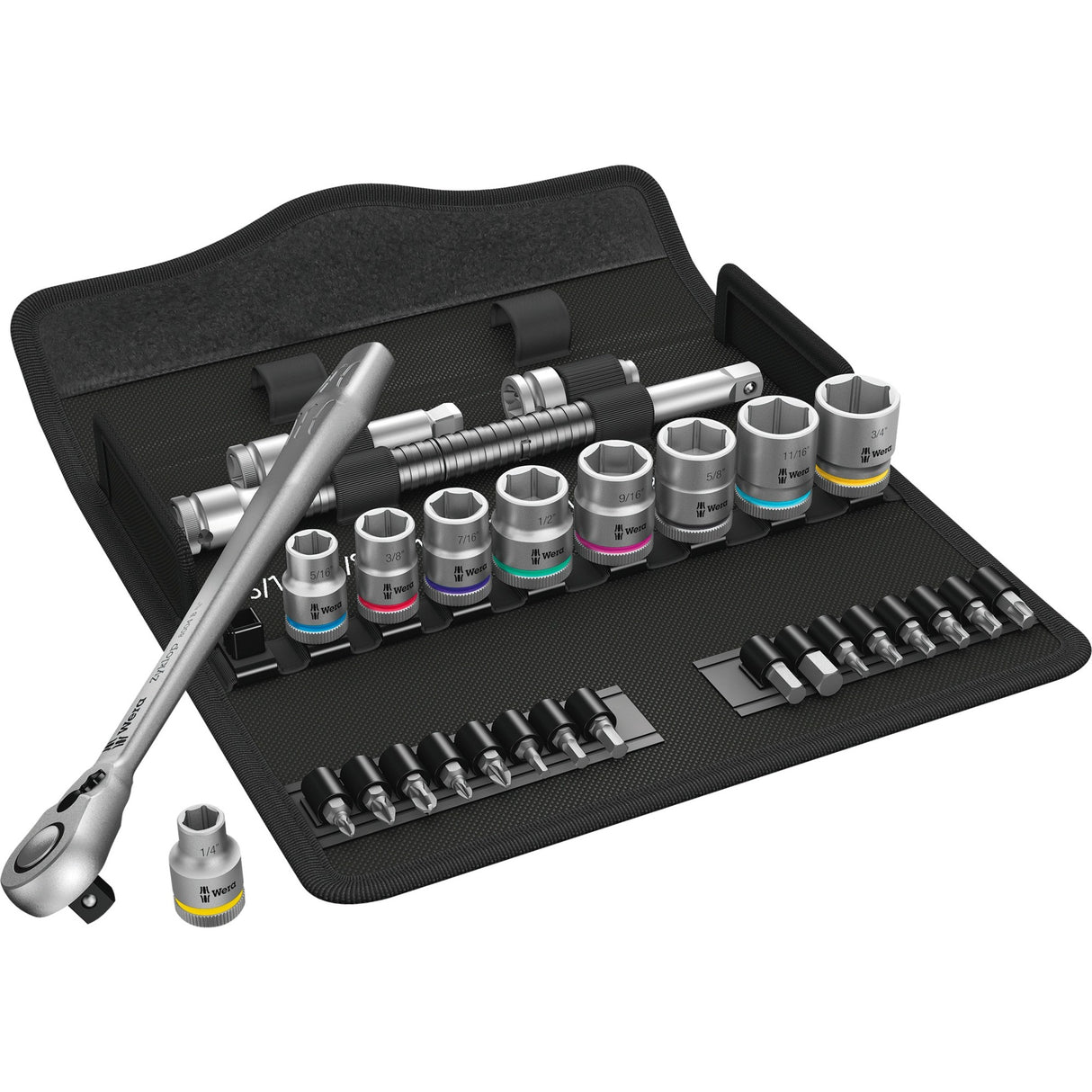 Wera 8100 SB 11 Zyklop Metall -Verwertungssatz, 3 8