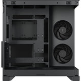 Fractal design pop 2 vision midi tower behuizing (zwart | 1x usb-a | 1x usb-c | tempered glass)