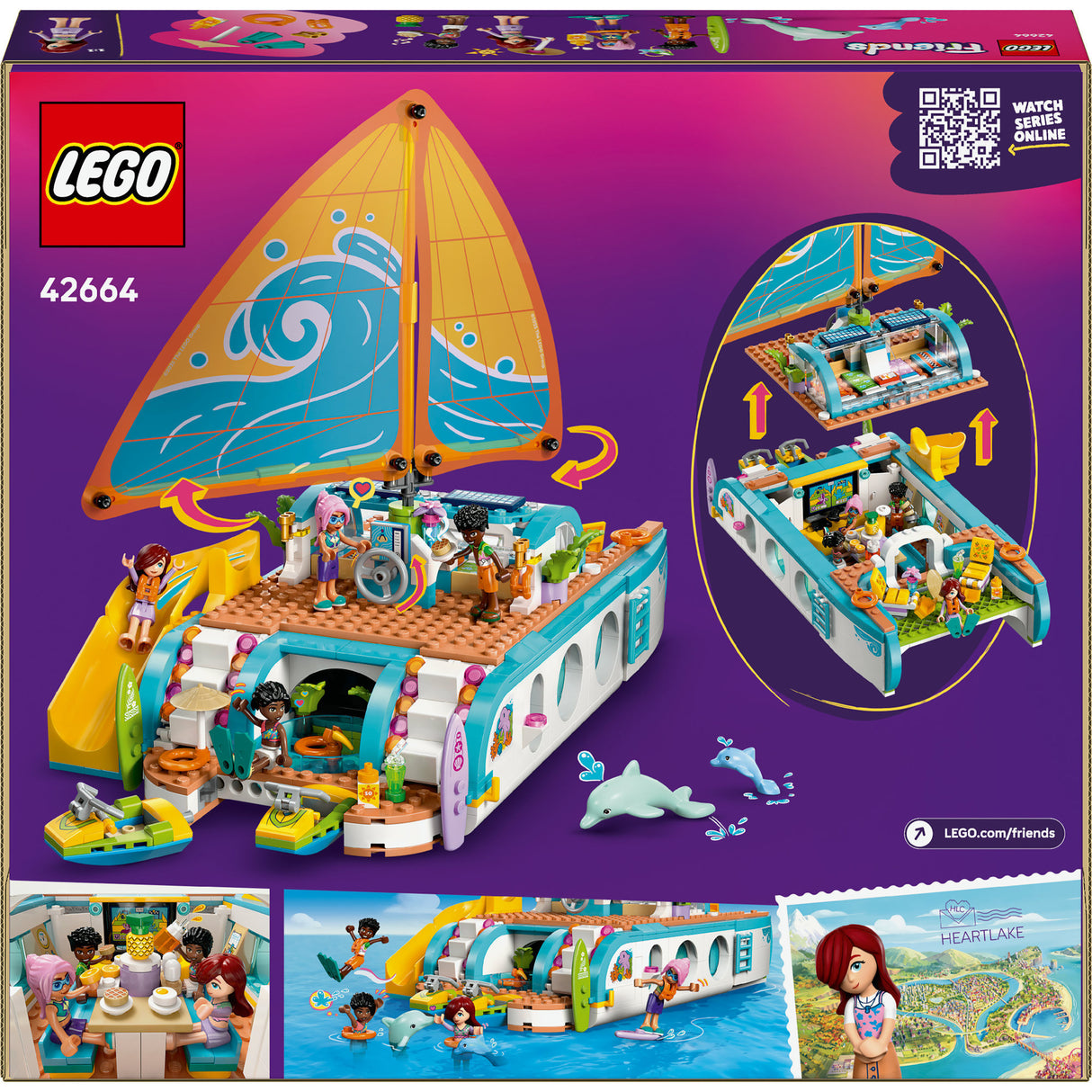 Lego Friends 42664 Abenteuer-Bootsfahrt