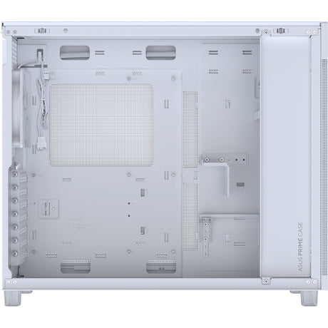 Asus Prime Ap303 - Midi-Tower-Gehäuse mit gehärteter Glasscheibe (weiß | 2x USB-A | 1x USB-C | gehärtetes Glas)
