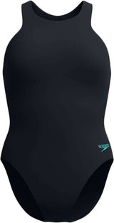 Speedo Racer Zip Badeanzug – Damen Badeanzug