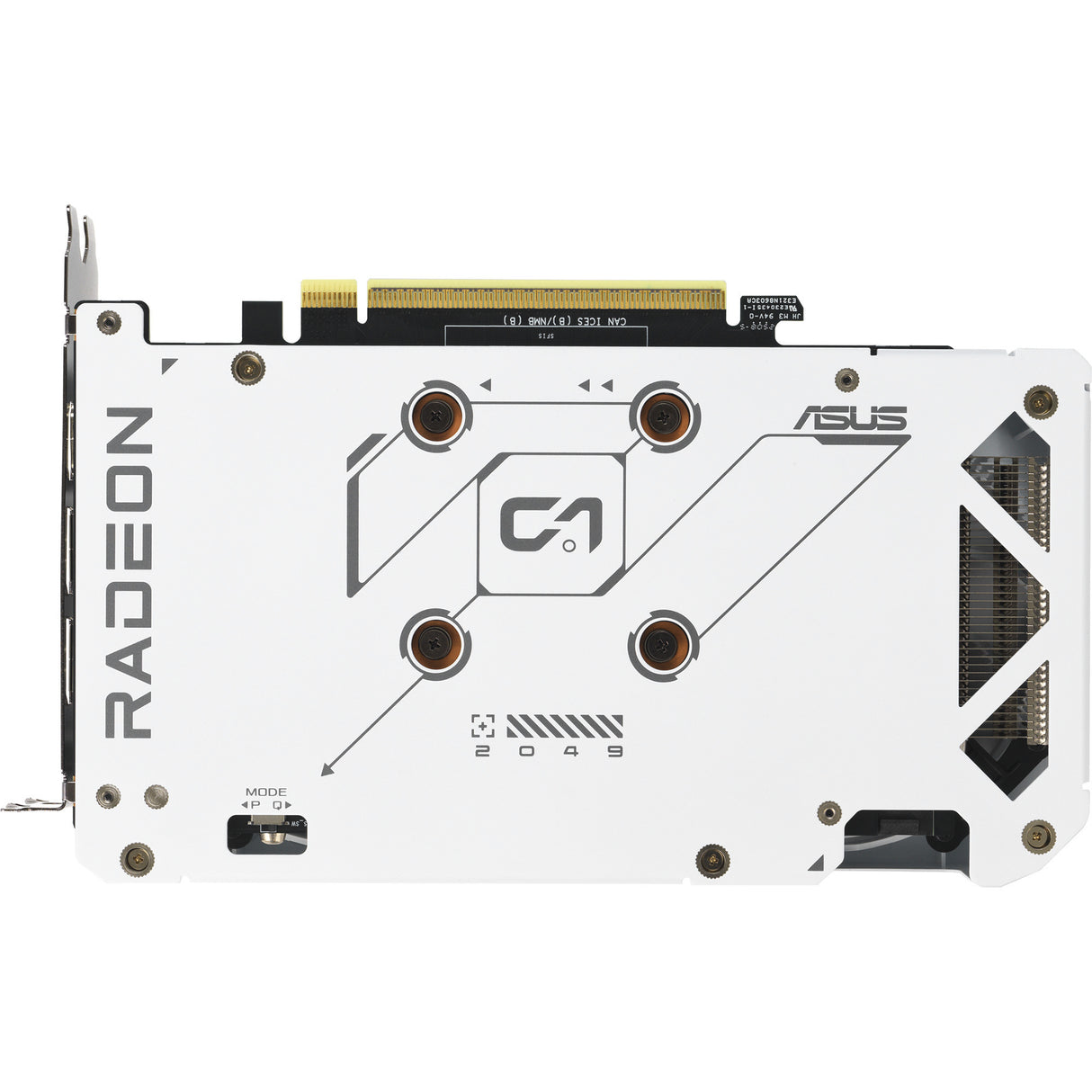 Asus Radeon RX 9060 XT Dual White Edition 16GB Grafikkarte (weiß, RDNA4, GDDR6, 2x Display Port, 1x HDMI 2.1)