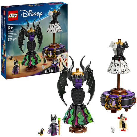Lego® Disney Villains – Maleficent und Cruella de Vils Kleider – 43262