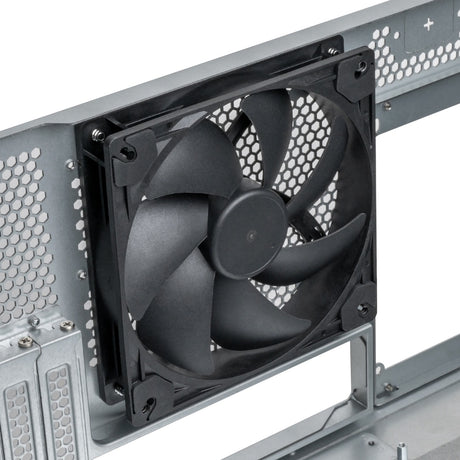 Silverstone RM52 Servergehäuse (schwarz | 2x USB-A | 1x USB-C)