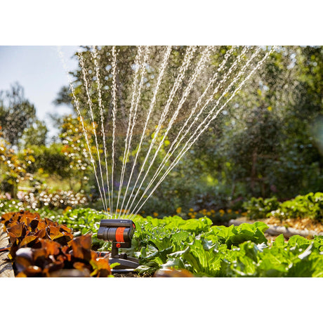 Gardena Viereckregner Aquazoom Compact – Gartensprinkler – 9 bis 216 m²
