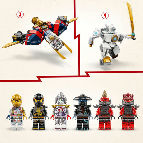 Lego Ninjago 71834 Zanes Ultra-Combo-Mecha