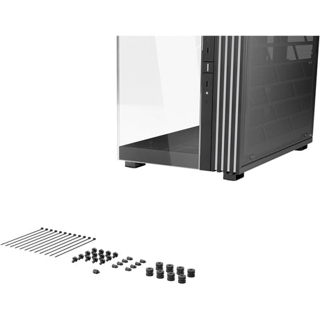 Ruhig sein! Lichtbasis 900 dx Big-Tower-Gehäuse (schwarz | 2x USB-A | 1x USB-C | RGB | Fenster)