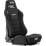 Next Level Racing ERS3 Elite Liegesitz – Stoff Simaero Mesh Edition Rennstuhl (schwarz)