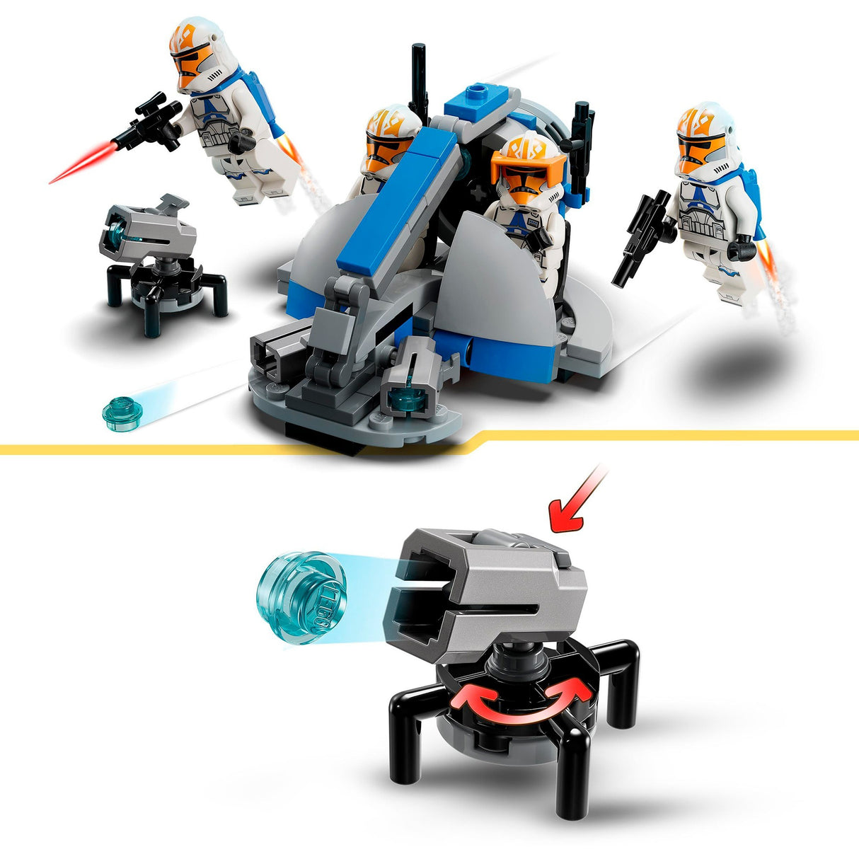 LEGO LEGO Star Wars 75359 332. Ahsokas Clone Trooper Battle Pack