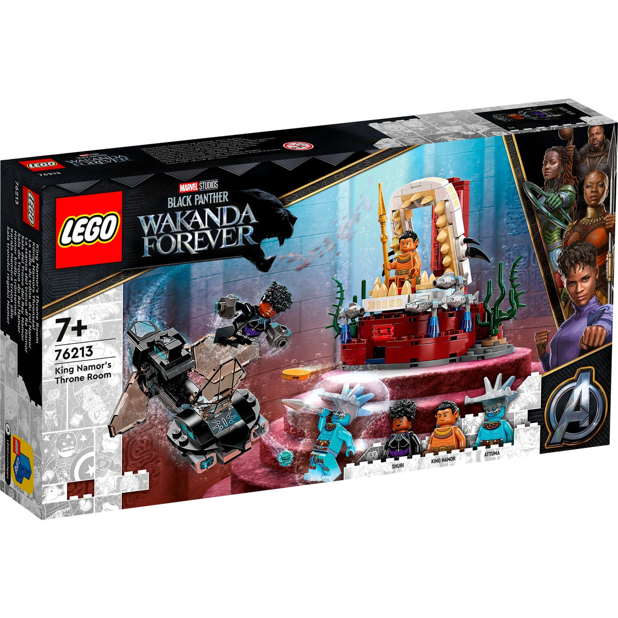 Lego Marvel – Bauspielzeug „König Namors Thronsaal“ (76213)