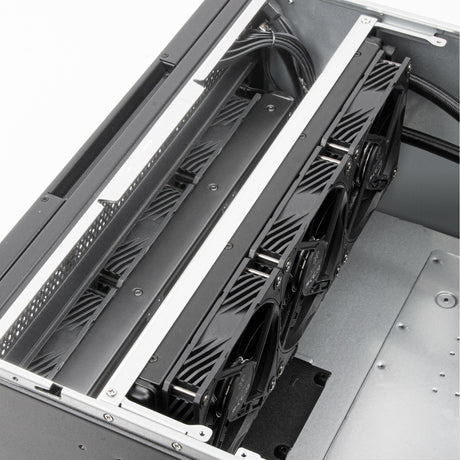 Silverstone RM52 Servergehäuse (schwarz | 2x USB-A | 1x USB-C)