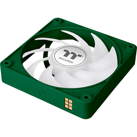Thermaltake CT120 EX ArGB Sync PC-Lüfter Racing Green (3-Lüfter-Pack) Gehäuselüfter (grün, 3 Stück, 120 x 120 x 25 mm, PWM)