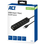 Act USB-Hub ac6215 schwarz