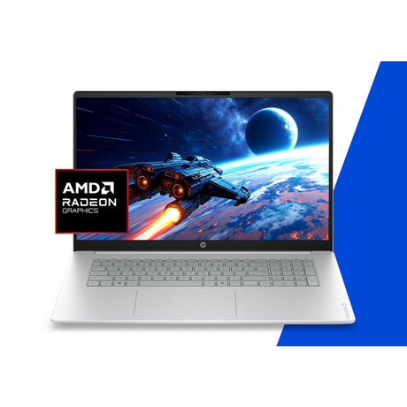 Hp omnibook 3 laptop 17-dp0050ndx (e10ksea) 17.3 (grijs zilver | ryzen 5 7520u | radeon 610m | 8 gb | 512 gb ssd)