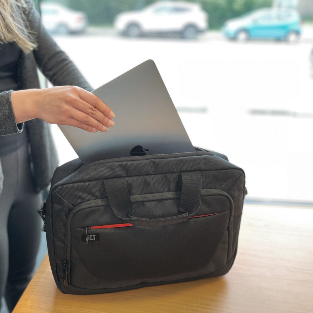 Act-Vorort-Umhängetasche für Laptops bis 15,6 Zoll