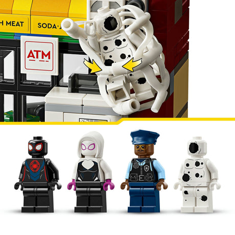 Lego Superhelden 76311 Spider-Vers: Meilen Moral vs. der Spott