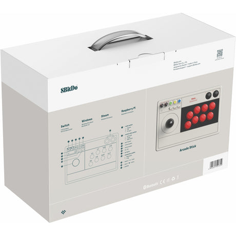 8bitdo Arcade-Stick-Gamepad (grau)