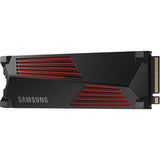 Samsung 990 pro Kühlkörper 1 TB SSD (PCIe 4.0 x4, NVMe 2, M.2 2280, RGB-LEDs)