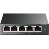 Tp-Link TL-SG105PE-Switch (grau, PoE)