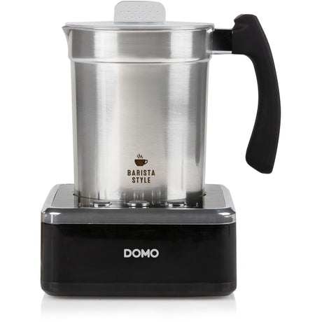 Domo Milchaufschäumer do717mf (Edelstahl schwarz)