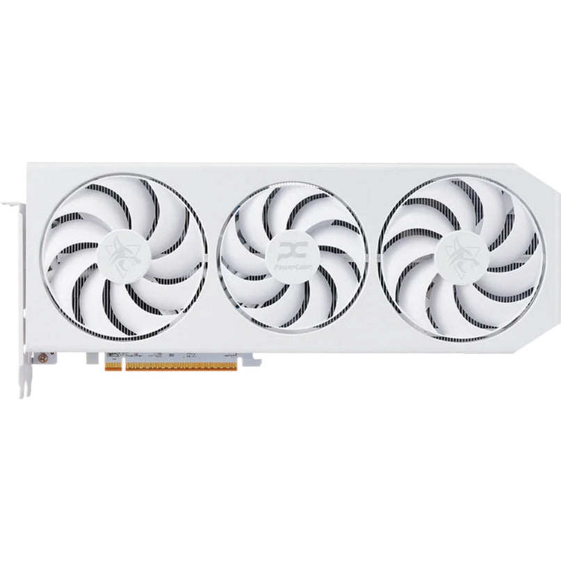 Powercolor Radeon RX 9070 XT Hellhound Spectral White 16GB GDDR6 Grafikkarte (weiß, RDNA4, GDDR6, 3x Display Port, 1x HDMI)