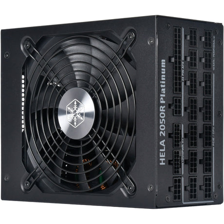 Silverstone Hela 2050r Platinum, modulares 2050-Watt-Netzteil (schwarz, 14x PCIe)