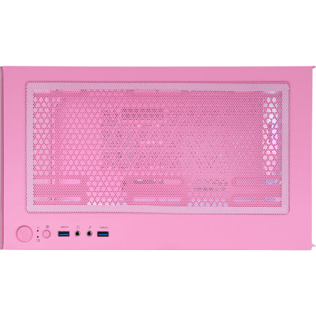 Thermaltake View 170 TG ArGB Mini-Tower-Gehäuse (Rosa | 2x USB-A | RGB | gehärtetes Glas)