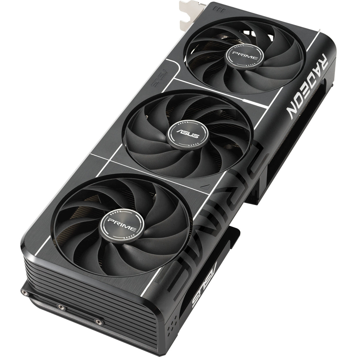 Asus prime radeon rx 9060 xt oc 16gb grafische kaart (grijs, 2x displayport, 1x hdmi)