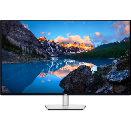 Dell ultrasharp u4323qe 43 4k uhd monitor (zwart zilver, hdmi, displayport, usb-c, audio, lan)
