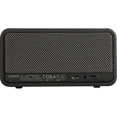 Edifier MP230 Retro-Bluetooth-Lautsprecher (schwarz, Bluetooth, microSD, AUX, USB-C)
