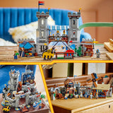 Lego® creator 3in1 medieval castle with knights on horseback - 31168