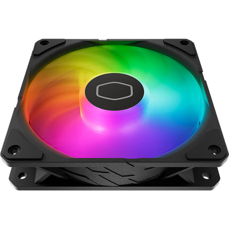 Cooler Master Sickleflow Edge 120 ArGB Fan Kit Gehäuselüfter (schwarz, 3 Stück, 120 x 120 x 25 mm, PWM, 3 Stück, mit A1 Mini-LED-Controller)