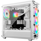 Ruhig sein! Light Loop 360 Argb Wasserkühlung (weiß, 4-poliger PWM-Lüfteranschluss)