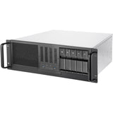 Silverstone RM41-H08 Rackgehäuse (schwarz | 2x USB-A 3.2 (5 Gbit s))