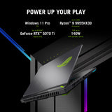 Asus rog strix g16 g614pp-s5032w 16 gaming laptop (grijs | r9 8940hx | rtx 5070 | 16 gb | 1 tb ssd)