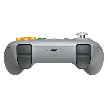 8bitdo 64 Bluetooth-Controller (grau, Bluetooth 5.0 USB, Switch, Switch 2, PC, Android)