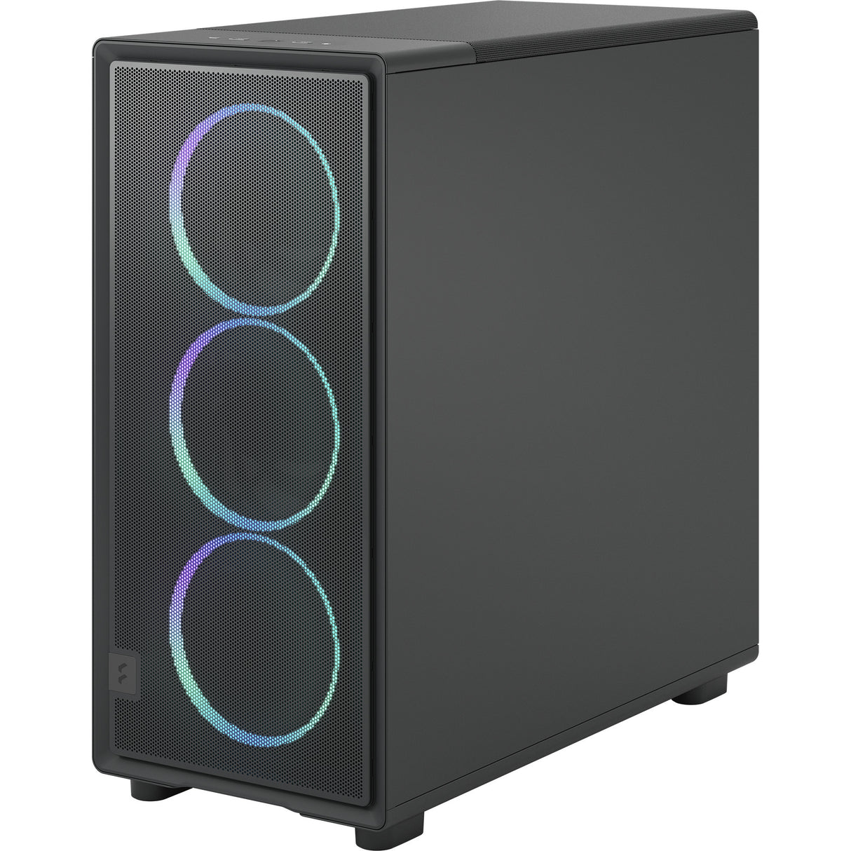 Fractal design epoch xl tg rgb midi tower behuizing (zwart | 2x usb-a | 1x usb-c | rgb | tempered glass)