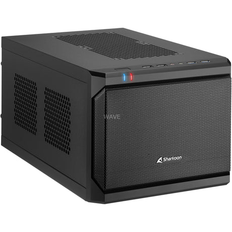 Sharkoon QB One Mini-Tower-Gehäuse (schwarz | 4x USB-A)