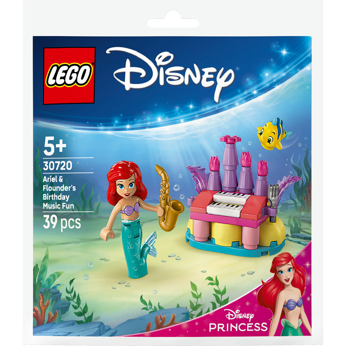 Lego Disney Princess 30720 Geburtstagsmusik von Ariel und Botje